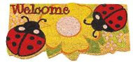 Dollhouse Miniature Lady Bug Mat